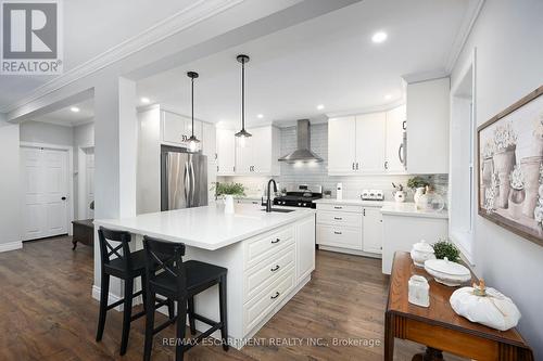 85 Barons Avenue S, Hamilton, ON - Indoor Photo Showing Kitchen With Upgraded Kitchen