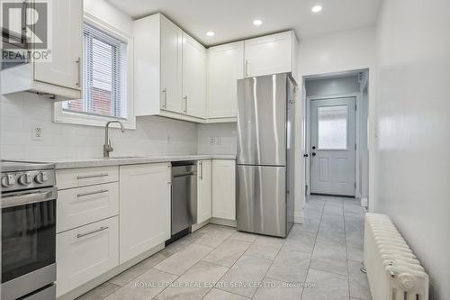 21 Holbrooke Avenue, Toronto, ON - Indoor Photo Showing Kitchen With Stainless Steel Kitchen