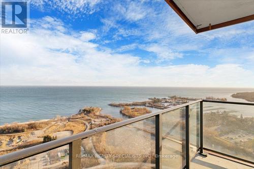 3210 - 20 Shorebreeze Drive S, Toronto, ON - Outdoor With Body Of Water With Balcony With View