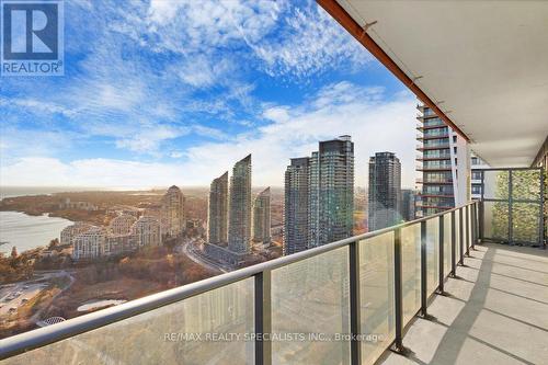 3210 - 20 Shorebreeze Drive S, Toronto, ON - Outdoor With Balcony With View