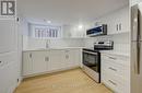 Lower - 107B Waterloo Street, Kitchener, ON  - Indoor Photo Showing Kitchen With Stainless Steel Kitchen 