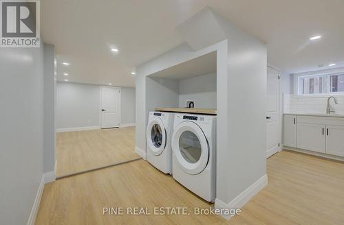 Lower - 107B Waterloo Street, Kitchener, ON - Indoor Photo Showing Laundry Room