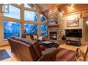 1850 Campbell Road, Golden, BC  - Indoor Photo Showing Living Room With Fireplace 