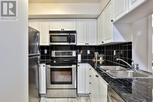 820 - 230 Queens Quay W, Toronto, ON - Indoor Photo Showing Kitchen With Stainless Steel Kitchen With Double Sink