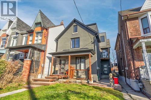 33 Edwin Avenue, Toronto, ON - Outdoor With Deck Patio Veranda With Facade