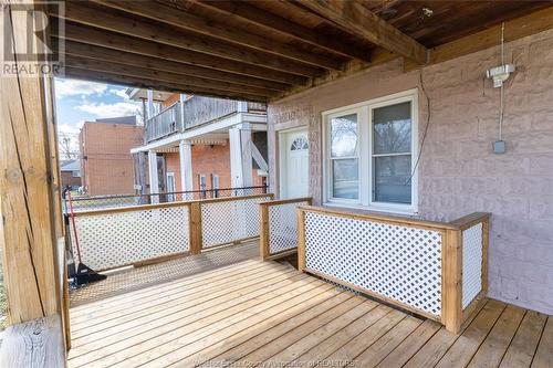 3491 Sandwich Street, Windsor, ON - Outdoor With Deck Patio Veranda With Exterior