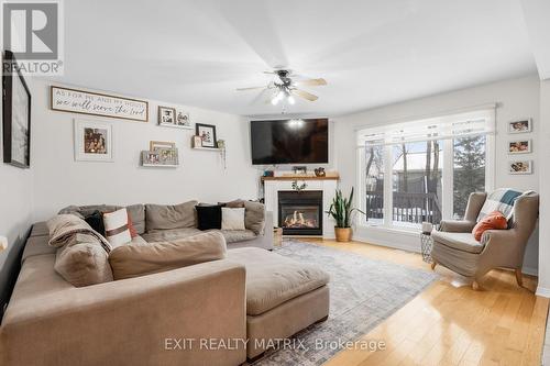 52 Barnhart Drive, South Stormont, ON - Indoor Photo Showing Living Room With Fireplace