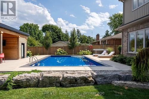 8 Runnymede Road, Port Colborne, ON - Outdoor With In Ground Pool