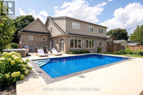 8 Runnymede Road, Port Colborne, ON - Outdoor With In Ground Pool With Backyard