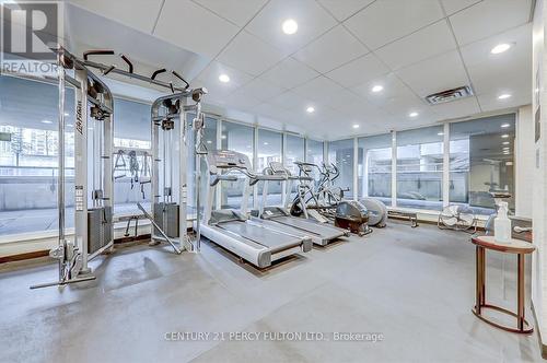 709 - 750 Bay Street, Toronto, ON - Indoor Photo Showing Gym Room