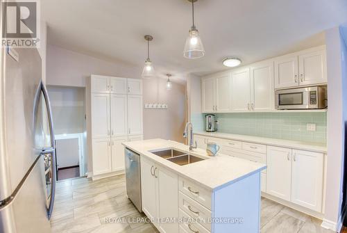 2010 Featherston Drive, Ottawa, ON - Indoor Photo Showing Kitchen With Double Sink