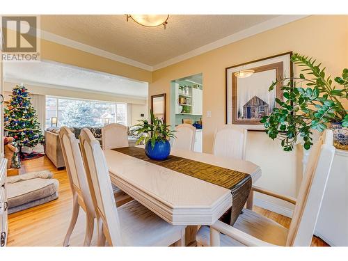 3703 36A Street, Vernon, BC - Indoor Photo Showing Dining Room