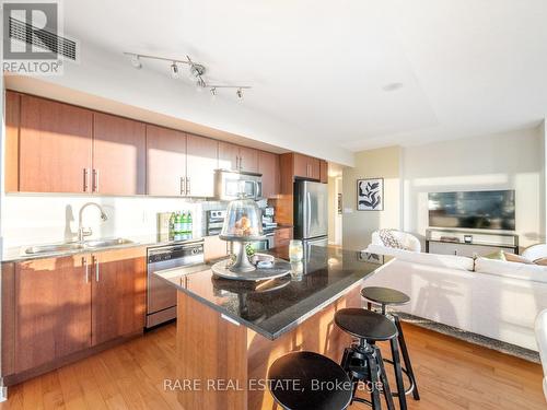 1904 - 15 Legion Road, Toronto, ON - Indoor Photo Showing Kitchen With Double Sink