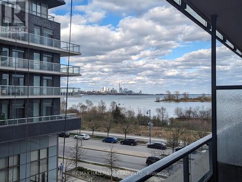 301 - 59 Annie Craig Drive, Toronto, ON - Outdoor With Body Of Water With Balcony With View