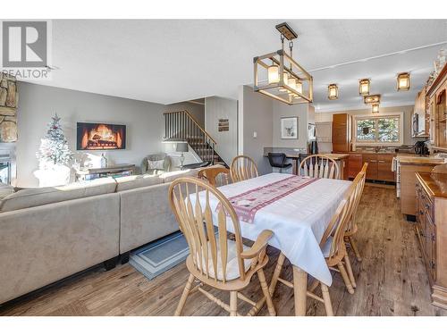 225 Clearview Road Unit# 911, Apex Mountain, BC - Indoor Photo Showing Dining Room With Fireplace