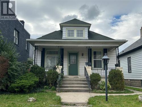 1089 Pelissier, Windsor, ON - Outdoor With Deck Patio Veranda With Facade