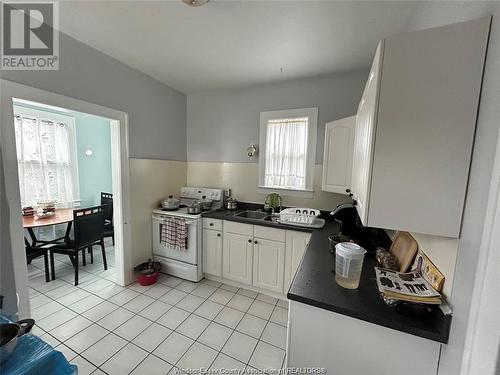 1089 Pelissier, Windsor, ON - Indoor Photo Showing Kitchen With Double Sink