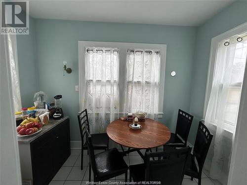 1089 Pelissier, Windsor, ON - Indoor Photo Showing Dining Room