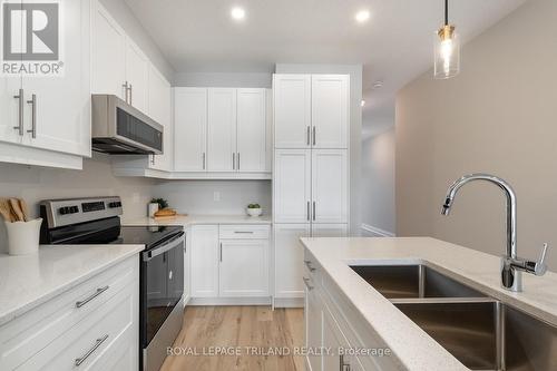 1865 Dalmagarry Road, London, ON - Indoor Photo Showing Kitchen With Double Sink With Upgraded Kitchen