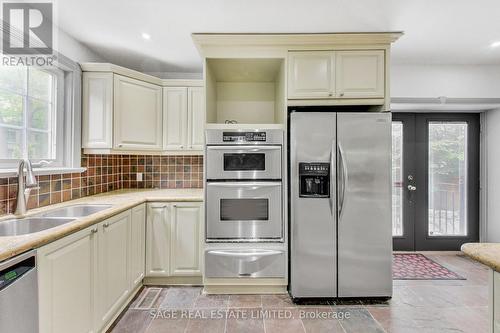 12 Nina Street, Toronto, ON - Indoor Photo Showing Kitchen With Stainless Steel Kitchen With Double Sink