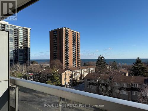 607 - 2263 Marine Drive, Oakville, ON - Outdoor With Balcony