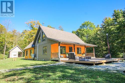 1019 Bruce Road 9, South Bruce Peninsula, ON - Outdoor With Deck Patio Veranda