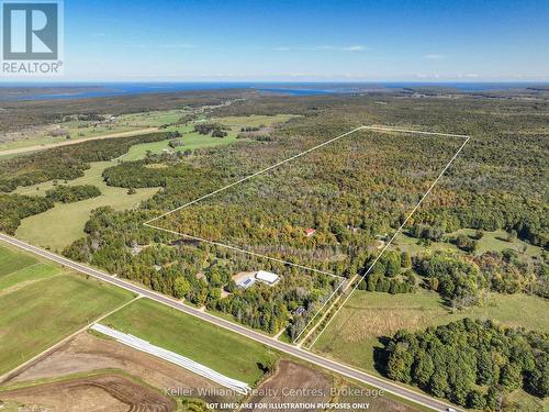 1019 Bruce Road 9, South Bruce Peninsula, ON - Outdoor With View