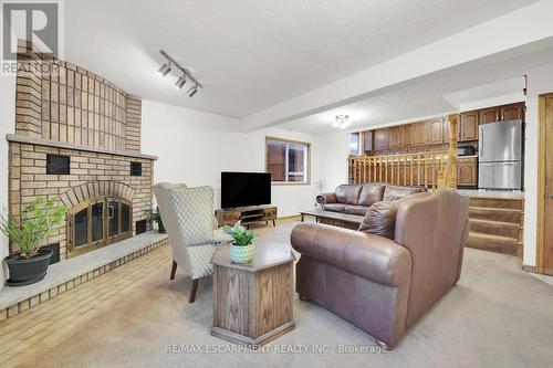 51 Morgan Road, Hamilton, ON - Indoor Photo Showing Living Room With Fireplace