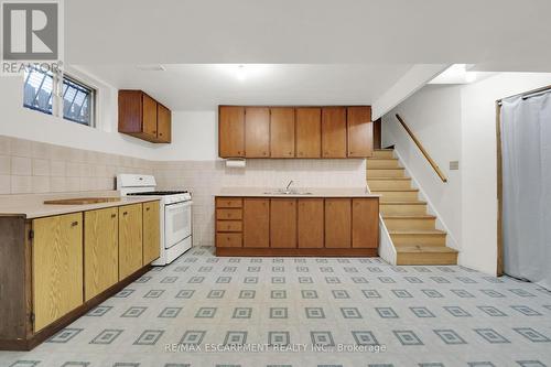 51 Morgan Road, Hamilton, ON - Indoor Photo Showing Kitchen With Double Sink