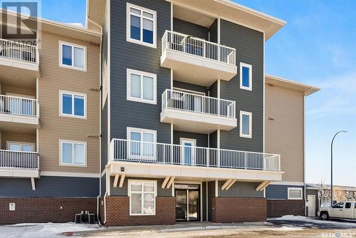 207 4501 Child Avenue, Regina, SK - Outdoor With Balcony With Facade