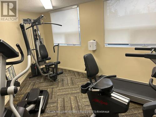 310 - 2 Westney Road, Ajax (Central West), ON - Indoor Photo Showing Gym Room