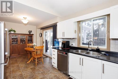 24 Kirkconnell Road, Kawartha Lakes (Lindsay), ON - Indoor Photo Showing Kitchen With Double Sink