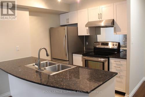 210 - 801 Bay Street, Toronto, ON - Indoor Photo Showing Kitchen With Double Sink