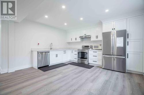 2 - 102 Donnici Drive, Hamilton, ON - Indoor Photo Showing Kitchen With Stainless Steel Kitchen With Upgraded Kitchen