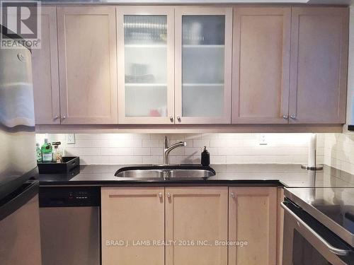 2411 - 44 St. Joseph Street, Toronto, ON - Indoor Photo Showing Kitchen With Double Sink