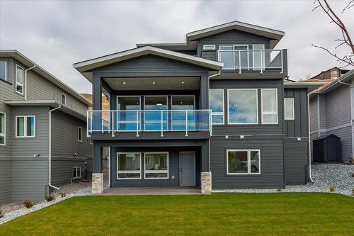 2163 Kentucky Crescent, Kelowna, BC - Outdoor With Balcony With Facade