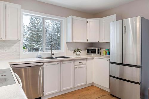 3190 Mcleod Road, West Kelowna, BC - Indoor Photo Showing Kitchen With Double Sink