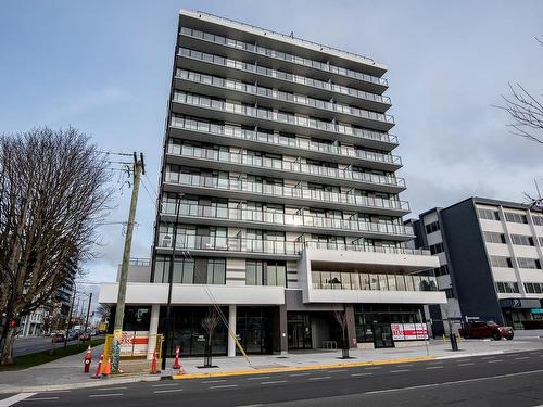 804-1100 Yates St, Victoria, BC - Outdoor With Balcony With Facade