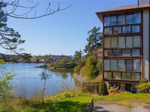 512-71 Gorge Rd West, Saanich, BC - Outdoor With Body Of Water