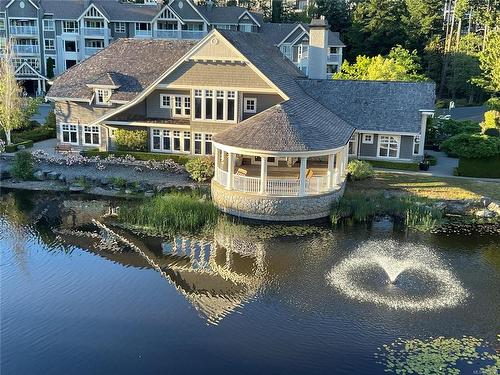 407-5650 Edgewater Lane, Nanaimo, BC - Outdoor With Body Of Water With Facade