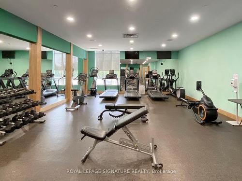 1531-18 Mondeo Dr, Toronto, ON - Indoor Photo Showing Gym Room