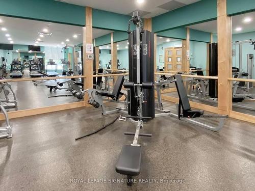 1531-18 Mondeo Dr, Toronto, ON - Indoor Photo Showing Gym Room