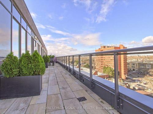 305-630 Greenwood Ave, Toronto, ON - Outdoor With Balcony