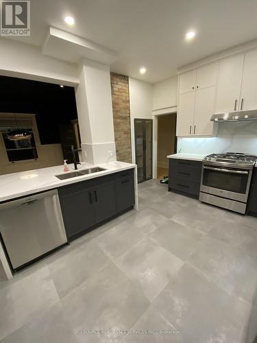 89 Balsam Avenue, Toronto, ON - Indoor Photo Showing Kitchen With Double Sink