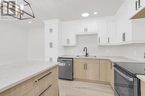 74 Duncan Street, Centre Hastings, ON - Indoor Photo Showing Kitchen With Double Sink