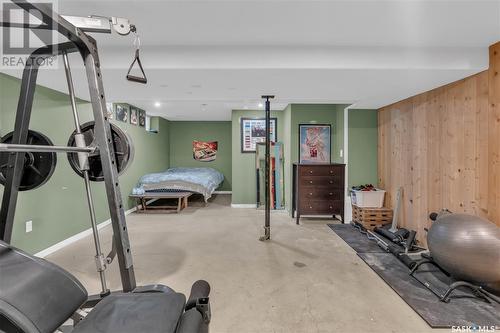 201 Hudson Avenue, Fort Qu'Appelle, SK - Indoor Photo Showing Gym Room