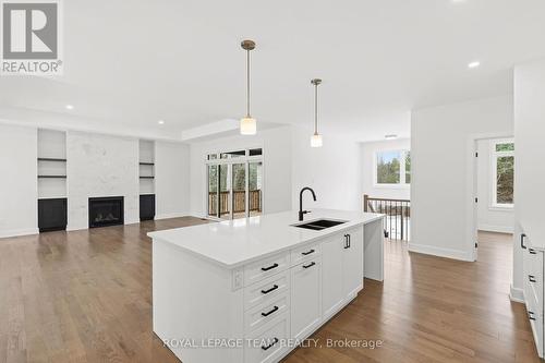 55 Tennant Drive, Rideau Lakes, ON - Indoor Photo Showing Kitchen With Double Sink With Upgraded Kitchen