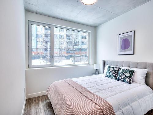 Chambre Ã Â coucher - 701-5100 Boul. De L'Assomption, Montréal (Rosemont/La Petite-Patrie), QC - Indoor Photo Showing Bedroom