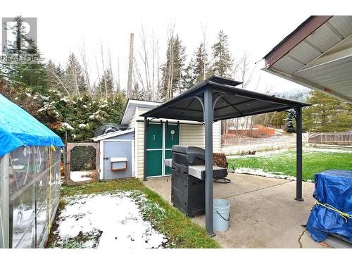 Steel Gazebo with solar lights included! - 2200 Leblanc Street, Lumby, BC - Outdoor