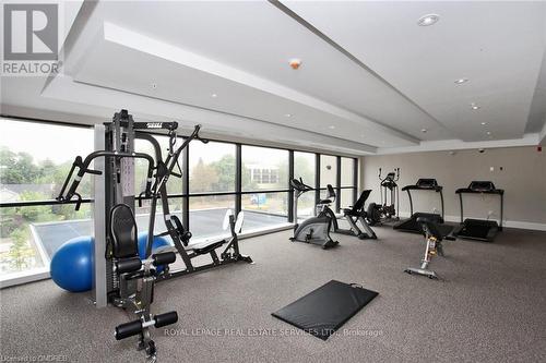 109 - 128 Garden Drive, Oakville, ON - Indoor Photo Showing Gym Room